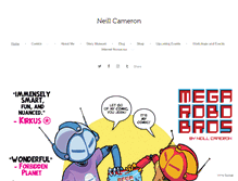 Tablet Screenshot of neillcameron.com